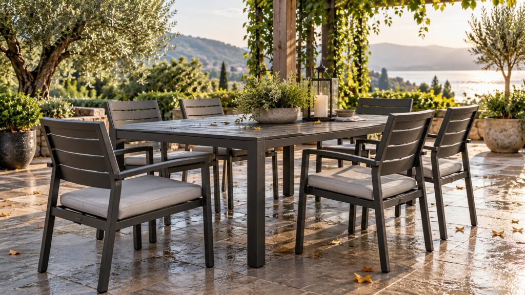 powder coated outdoor furniture