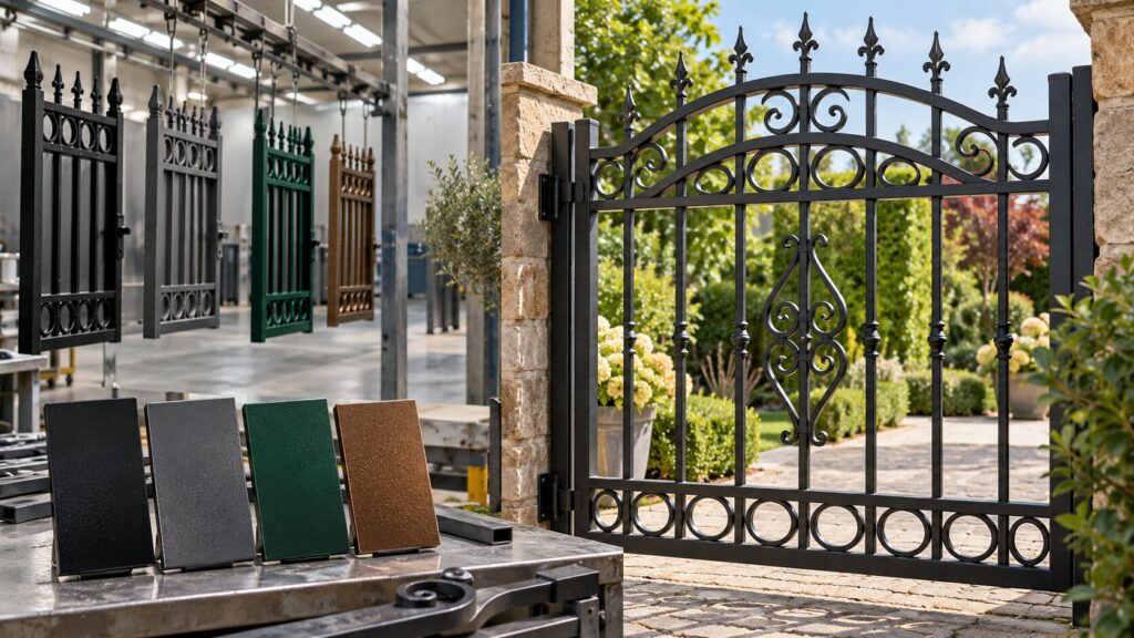 powder coating gates
